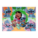 Puzzles 4x100 elements Disney Stitch