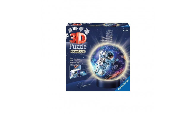 Puzzles 3D Astronaut Glowing Ball
