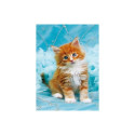 Diamond mosaic - Ginger kitten