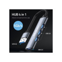 HUB adapter USB 3.0 4in1, 4x USB 3.0