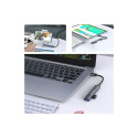HUB adapter USB c 3.1 4in1, USB 3.0, 3x USB 2