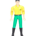 John Deere tractor vehicle with mower and figurine