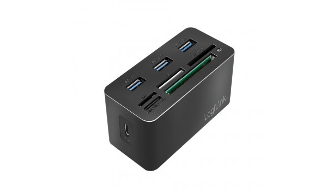 USB3.2 Gen 1 docking sta tion, 8-port, mini,blac