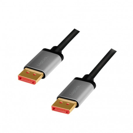 DisplayPort-kaabel 8K/60 Hz, DP/M - DP/M, alumiiniumist 2m