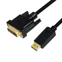 DisplayPort to DVI cable , black, 3m