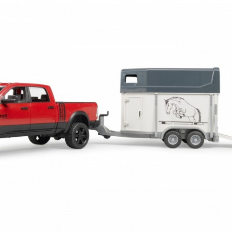 RAM 2500 Power Wagon with horse trailer