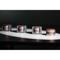 Soy wax candle in rose gold tin jar CF Inspire 30h