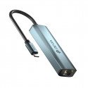 Devia adapter HUB USB-C 3.1 to 4x USB 3.0 deep gray