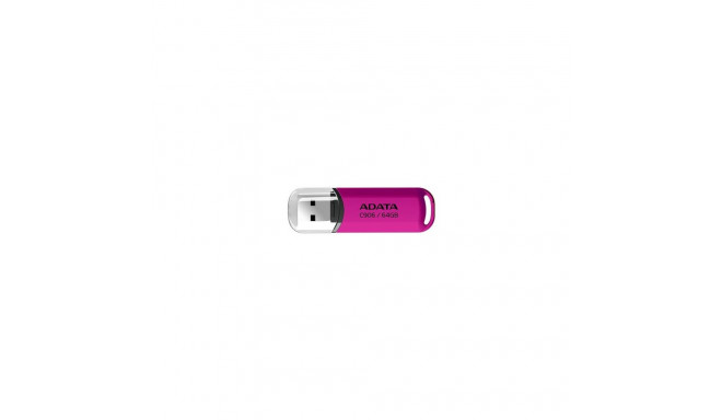 ADATA AC906-64G-RPP USB flash drive 64 GB USB Type-A 2.0 Pink