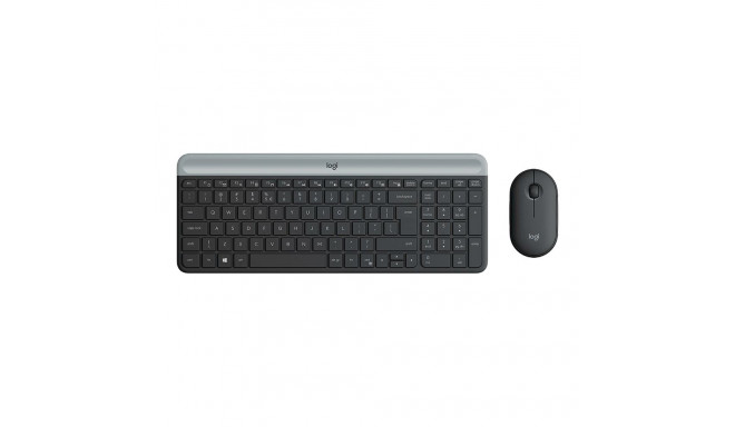 LOGITECH MK470 Slim Wireless Combo - GRAPHITE - US INT'L