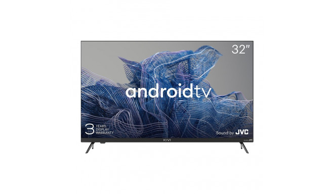 32', HD, Google Android TV, Black, 1366x768, 60 Hz, Sound by JVC, 2x8W, 33 kWh/1000h , BT5, HDMI por