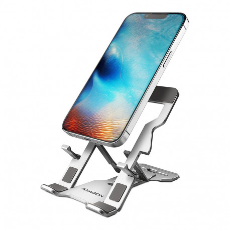 Axagon STND-M PHONE / TABLET STANDAluminum stand for 4“ – 10.5“ phones and tablets. Five adjustable 