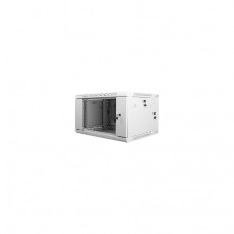 LANBERG WF02-6606-10S seinapealne kaheosaline 19-tolline rack 6U/600x600mm hall