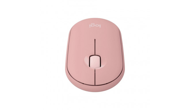 LOGITECH Pebble Mouse 2 M350s optiline 3-nupuline juhtmevaba Bluetooth 5.2 LE tooniline roosa hiir