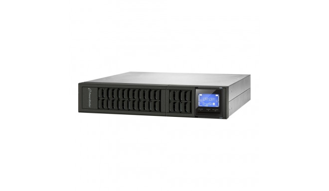 POWERWALK VFI 3000 CRM LCD Power Walker on-line UPS 3000VA, 19 2U, 4x IEC, USB/RS-232, LCD, terminal