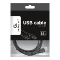 GEMBIRD CCP-USB2-AMBM-6 Gembird USB 2.0 A- B 1,8m cable black color