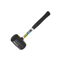 Rubber Hammer Deli Tools EDL5616, 0.5kg (black)