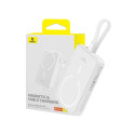 Powerbank Baseus Magnetic Mini 10000mAh 20W MagSafe (white)