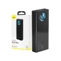 Powerbank Baseus Amblight 30000mAh, 4xUSB, USB-C, 65W (black)