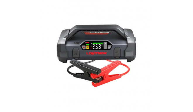 Lokithor JA302 Jump Starter / Booster 2500A + Powerbank 20000mAh + Compressor + Flashlight 4-in-1 De