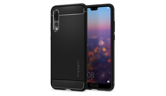 Kaitseümbris Rugged Armor, Huawei P20 Pro, must, Spigen