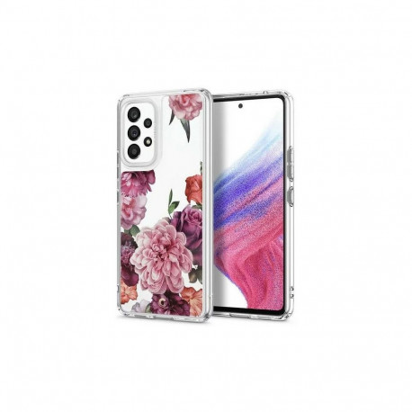 Kaitseümbris Cyrill Cecile, Samsung Galaxy A53 5G, roosa lilleline, Spigen