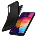 Spigen kaitseümbris Rugged Armor Samsung Galaxy A50, must