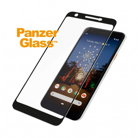 Ekraanikaitseklaas Google Pixel 3a, ümbrisesõbralik, must, PanzerGlass