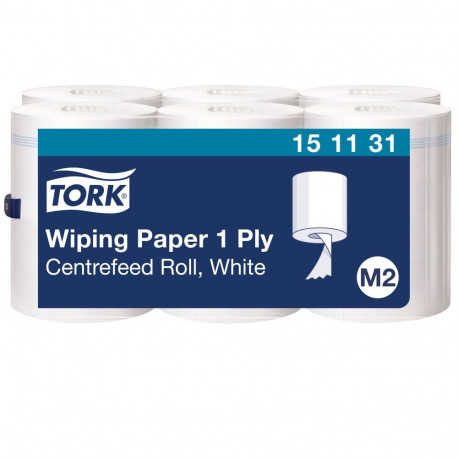 Rullpaberrätikud Tork M2, 275mx21,5cm, 1-kih, valge,, 151131, 1 tk (6 tk)