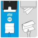 Lehtpaberrätikute hoidja Tork EXpress® Multifold Mini H2, must 552108