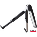 Sülearvuti alus SUN-FLEX®GRAVITY STAND, metall, must / hõbedane värv