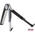 Sülearvuti alus SUN-FLEX®GRAVITY STAND, metall, must / hõbedane värv
