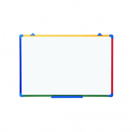 Magnettahvel BI-OFFICE SCHOOLMATE 60x45 cm, värviline raam