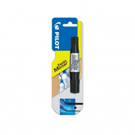 Kahepoolne marker PILOT TWIN, 7 mm, 4,8 mm, must
