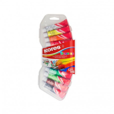 Temperavärvid KORES 12ml x 12 värvi