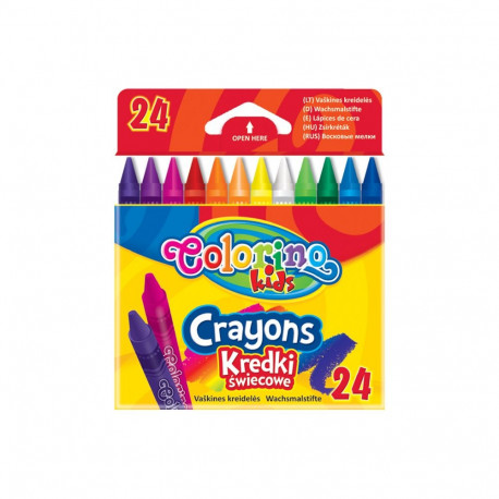 Vahakriidid Colorino, 24 värvi