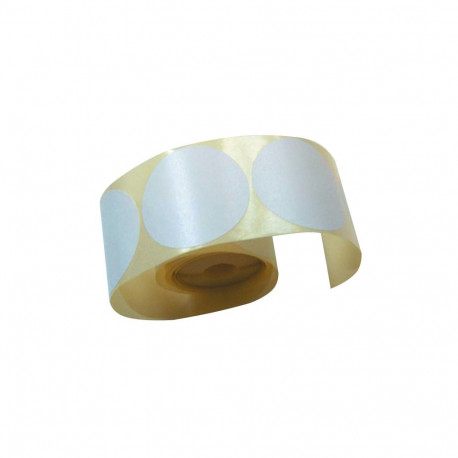 Notarite etiketid, diameeter 50 mm/ 200 tk/rullis, valge