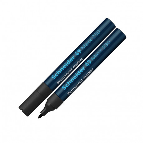 Marker permanentne Schneider 230 kooniline 1-3mm must 3Re