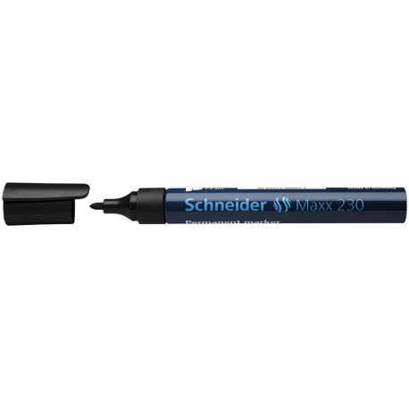 Marker permanentne Schneider 230 kooniline 1-3mm must 3Re
