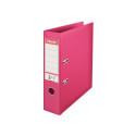 Registraator Esselte No1 Power PP A4 75mm, fuksia