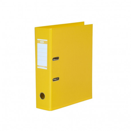 Registraator ELBA Strong-Line A4 80mm PP tugevdusribaga, kollane