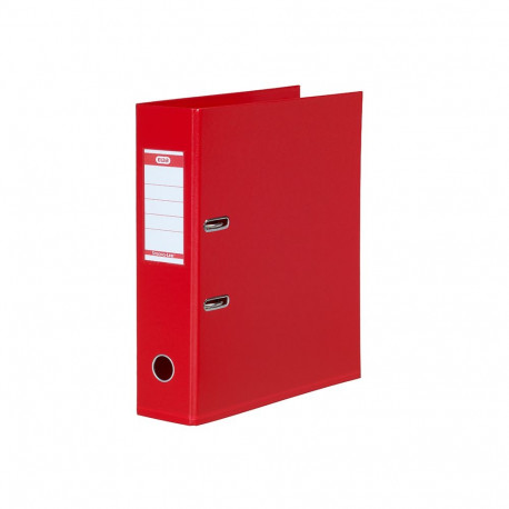 Registraator ELBA Strong-Line A4 80mm PP tugevdusribaga, punane