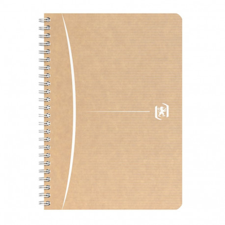 Kaustik Oxford Touareg, spiraalköitega, A5, 180 lehte, jooneline