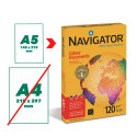 Koopiapaber NAVIGATOR COLOUR DOCUMENTS A5, 120g/m2, 250 lehte
