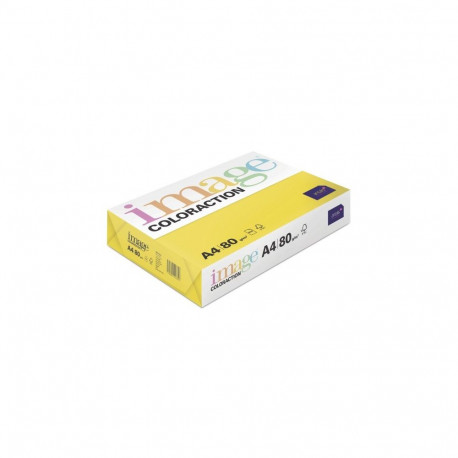 Värvipaber IMAGE COLORACTION, A4, 80 gsm, 500 lehte, SEVILLA / DARK YELLOW