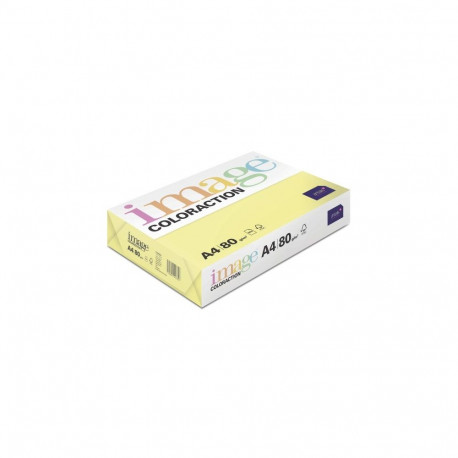 Värvipaber IMAGE COLORACTION, A4, 80 gsm, 500 lehte, FLORIDA / LEMON YELLOW