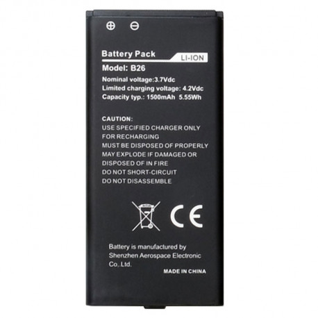 Caseroxx battery for CAT B26 1500mAh
