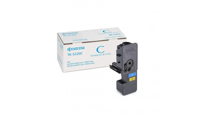 Tooner Kyocera TK-5220C cyan (1200 lk) - Ecosys P5021cdn, P5021cdw, M5521cdn, M5521cdw