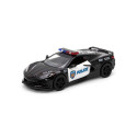 KINSMART Miniatūrais modelis - 2021 Corvette (Police), izmērs 1:36