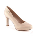 Sergio Leone W SK53N beige high-heeled and platform pumps (36)